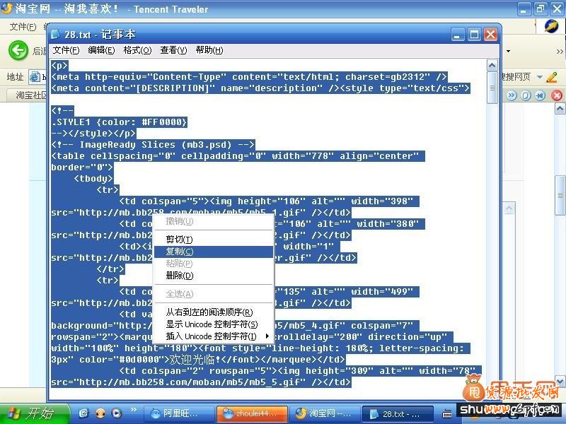 淘寶寶貝描述模板使用教程6