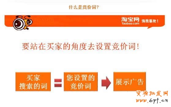 淘寶直通車基礎-什么是競價詞?