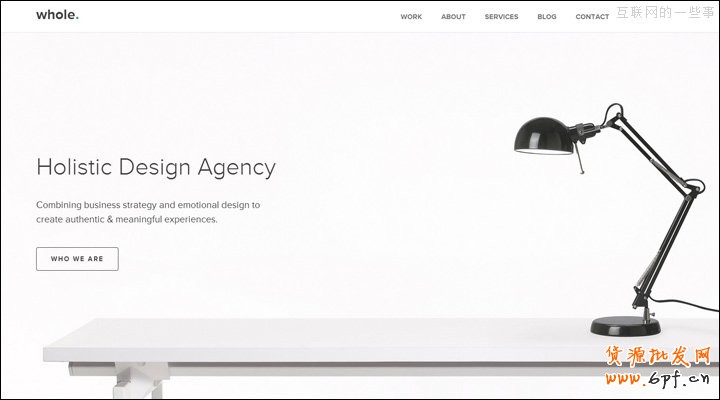 酷站欣賞：18例簡(jiǎn)約的網(wǎng)頁(yè)設(shè)計(jì)案例賞析,互聯(lián)網(wǎng)的一些事