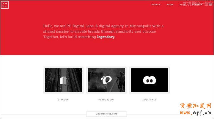 酷站欣賞：18例簡(jiǎn)約的網(wǎng)頁(yè)設(shè)計(jì)案例賞析,互聯(lián)網(wǎng)的一些事