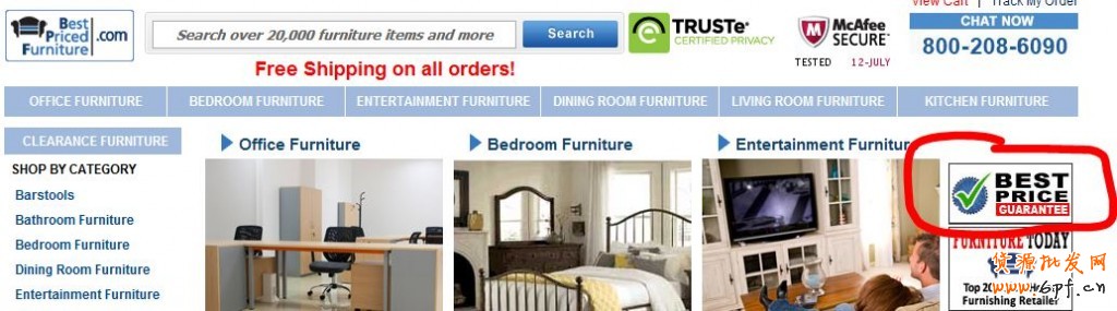 BestPricedFurniture 1024x285 [神翻譯]50個對電子商務零售商有價值的建議