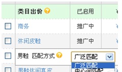 直通車匹配方式：精準(zhǔn)詞、中心詞、廣泛詞的關(guān)系