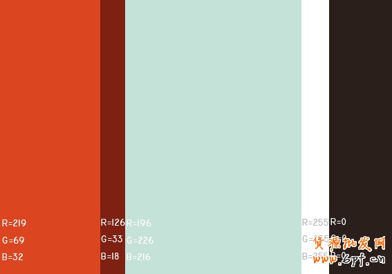 最舒服的顏色搭配值，很有用哦，特別是做設(shè)計(jì)的??！